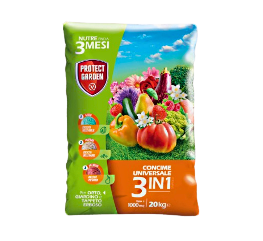 Protect Garden Concime Universale 3 in 1 20 kg